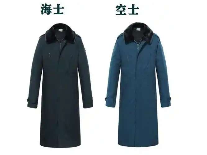 加长保暖内胆可以拆卸棉大衣劳保大衣男低温区军迷常大衣空军常服大