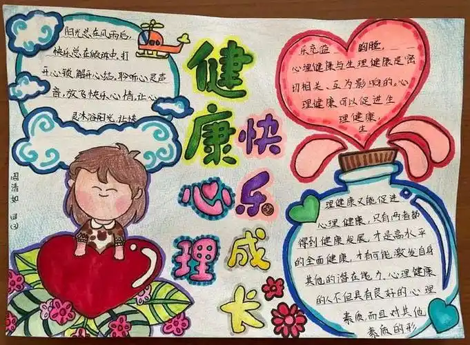 关注心灵成长手抄报内容