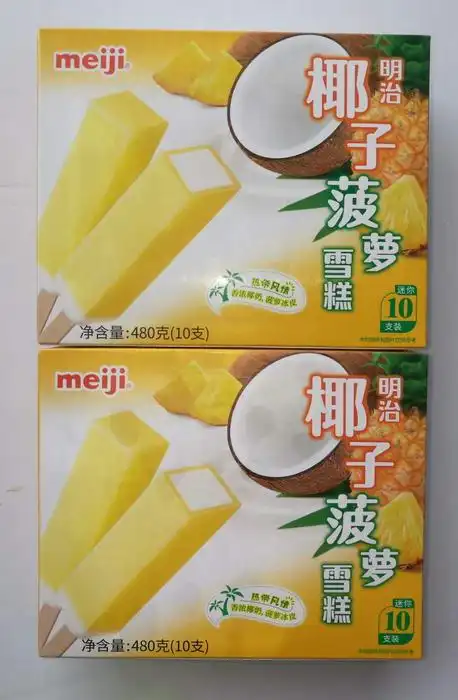 椰子菠萝雪糕 - 明治雪糕系列 - 东莞市波记贸易有限公司