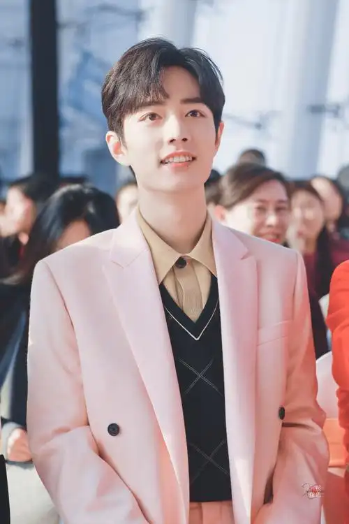 肖战 zz粉红西装 - 堆糖,美图壁纸兴趣社区