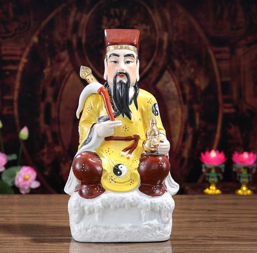 张天师神像张道佛像道教祖师爷神像风水摆件家用
