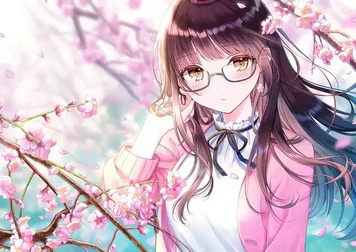 二次元手绘插画唯美森系小清新手机壁纸聊天背景超清壁纸