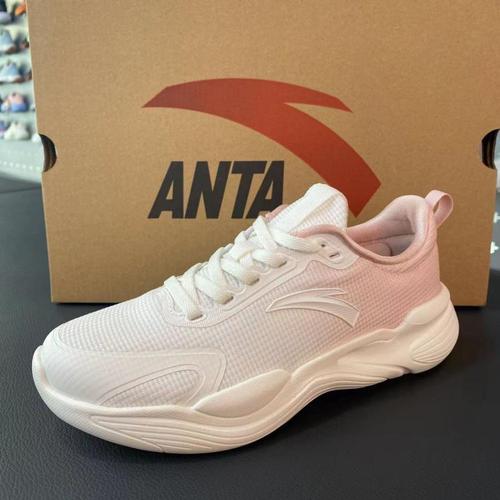 安踏女鞋2023新款超轻减震软底休闲运动跑步122317713综合训练鞋