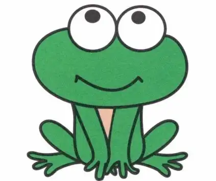 儿童简笔画青蛙的画法