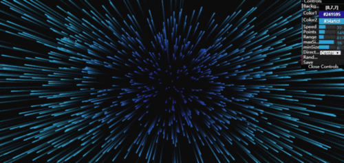 怎么不早说动态射线背景原来这么简单