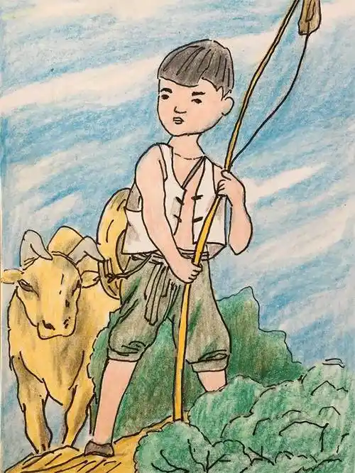 王二小的简笔画 王二小的简笔画怎么画