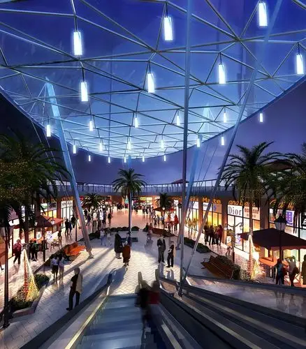 商业街室外效果图