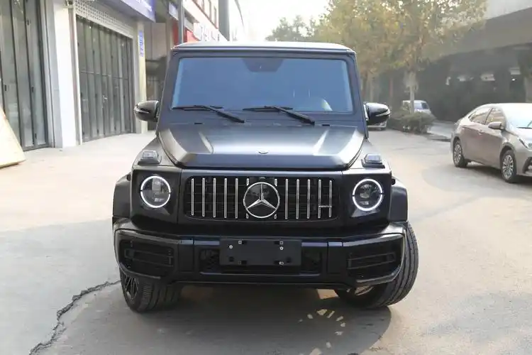 17款奔驰大g升级21款g63包围外观 全车陶瓷黑改色膜