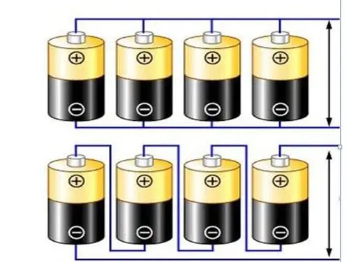 电池串联和并联的区别详细解答