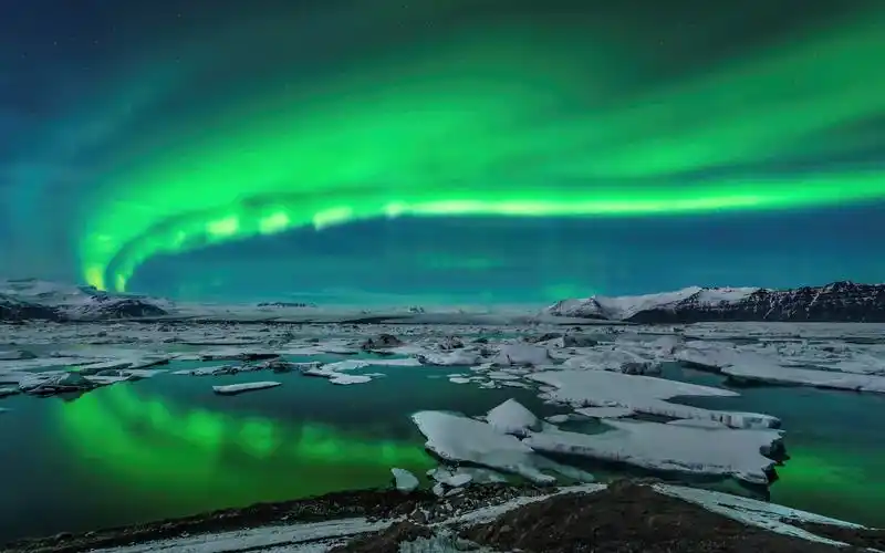 冰岛,aurorae,landscape,ice,iceland,壁纸,高清壁纸自然,极光,风景