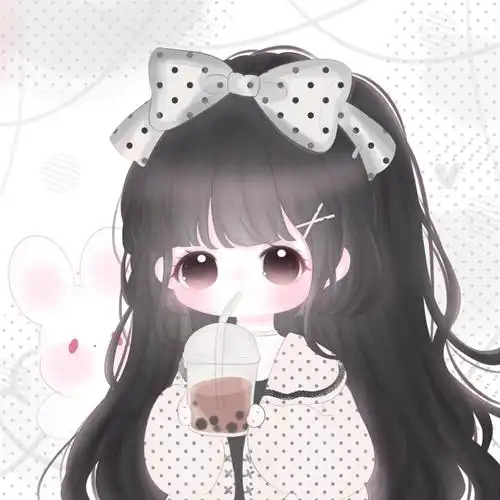 原创手绘头像二转注明堆糖少女苏酱