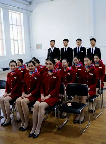 哈尔滨航空职业技术学院印象——拍"最美空姐"主题创作