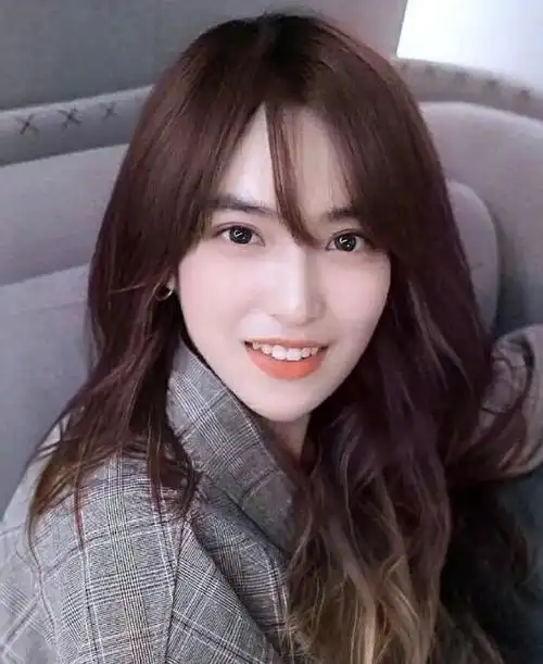 陆柯燃长发照片,美美哒