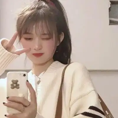 可爱呆萌的气质型美女好惊艳的真人头像图片