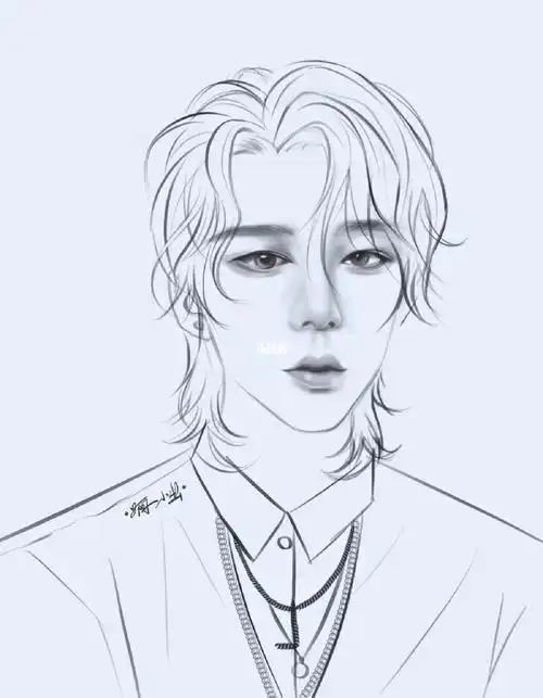 偷偷的画一个宁哥@米你ipad头像#米你课堂  #摩登兄弟刘宇宁  #刘宇宁