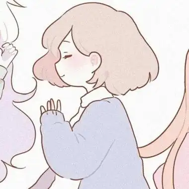 动漫女生可爱闺蜜头像图片