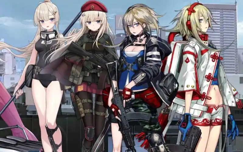 【少女前线】ak-74m ak-74u(立绘 大破)