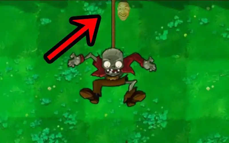 蹦极僵尸的绳子绑在了什么地方?