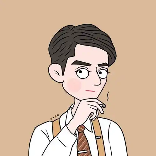 霍建华卡通头像