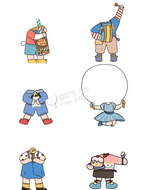 这个宝宝抠图素材有点可爱