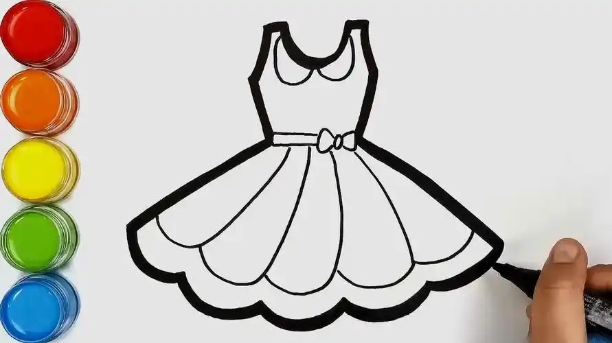 裙子怎么画好看