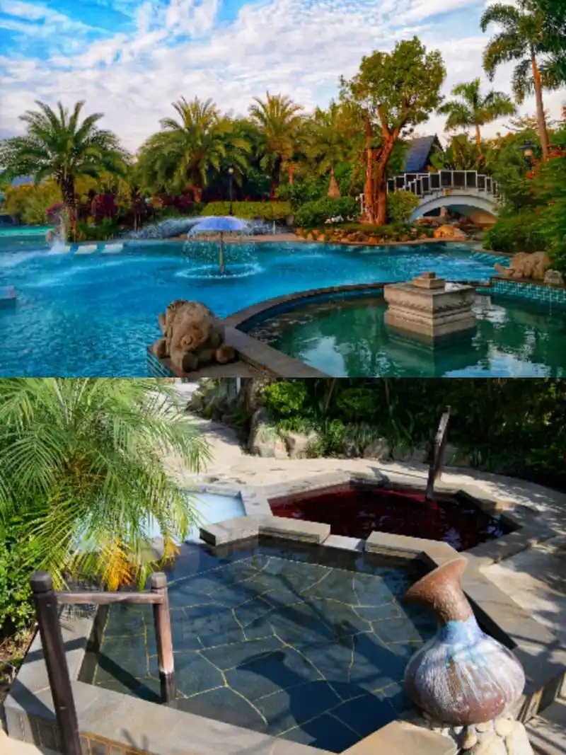 汕尾也有巴厘岛水底山温泉庄园别墅 每个精致女孩都是水做的,应该对水