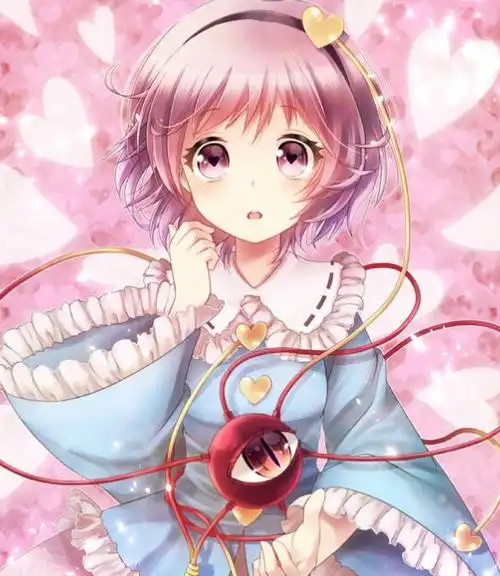 动漫头像粉色头发的二次元小姑娘希望每一天都能开心快乐