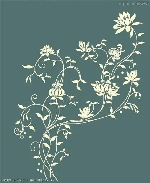 最新矢量花藤 矢量 花藤 花纹 花边 底纹边框 花纹花边 矢量图库   ai