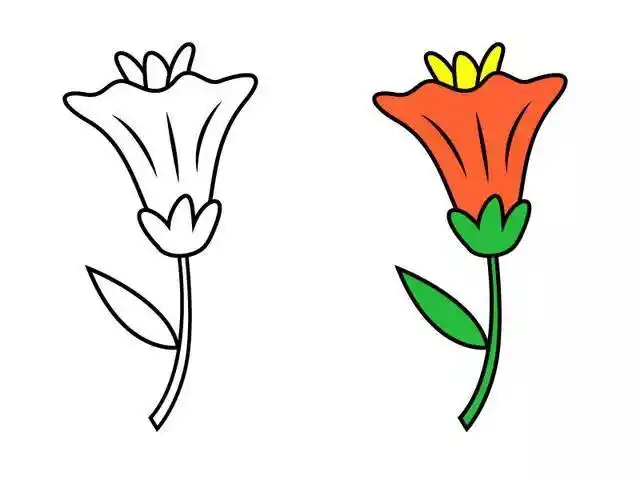 适合孩子涂鸦的10种小花简笔画素材,家长们一起画起来吧!