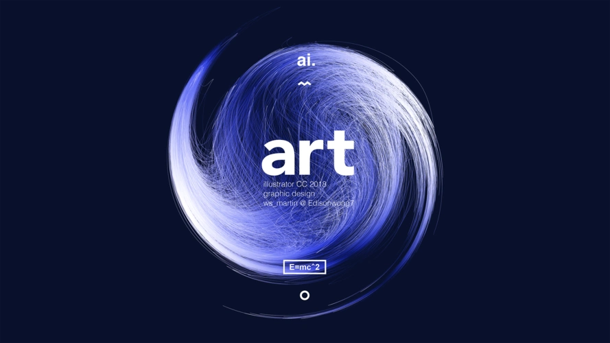 ai线性艺术|平面|海报|萧_默_原创作品-站酷zcool