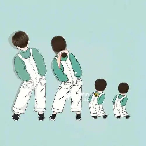 头像分享  #可爱头像  #亲子头像  #可爱头像  #头像  #亲子  #手绘