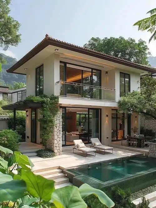 挣够了钱,就回乡下建个别墅房吧,城里人都羡慕不已!