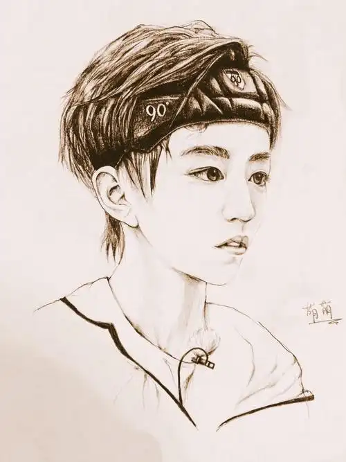 王俊凯# #tfboys王俊凯# #tfboys# 饭绘图 cr:王俊萌萌