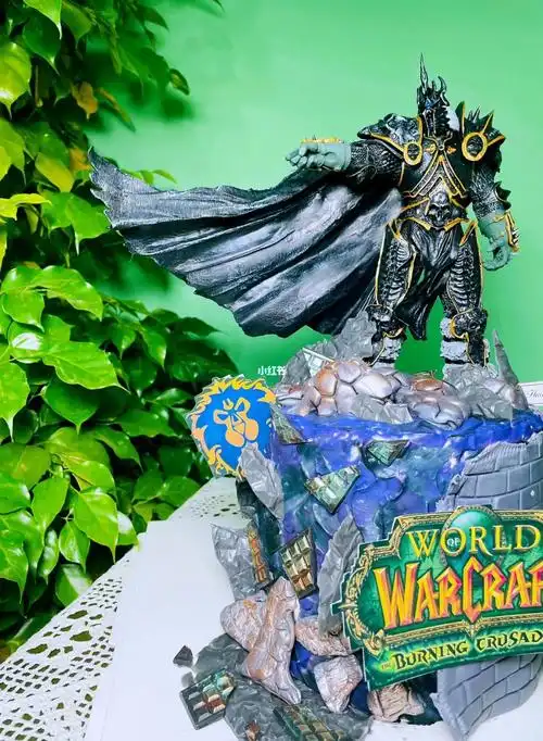 男士魔兽世界主题蛋糕 | 巫妖王阿尔萨斯