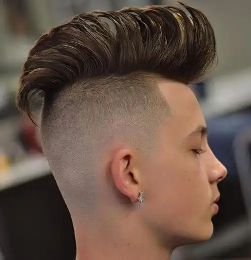 男士铲青短发造型 清爽干练凸显时尚感_男士短发 - 美发站