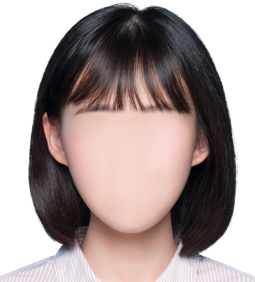 证件照素材五官眉毛素材五官素材0头发女