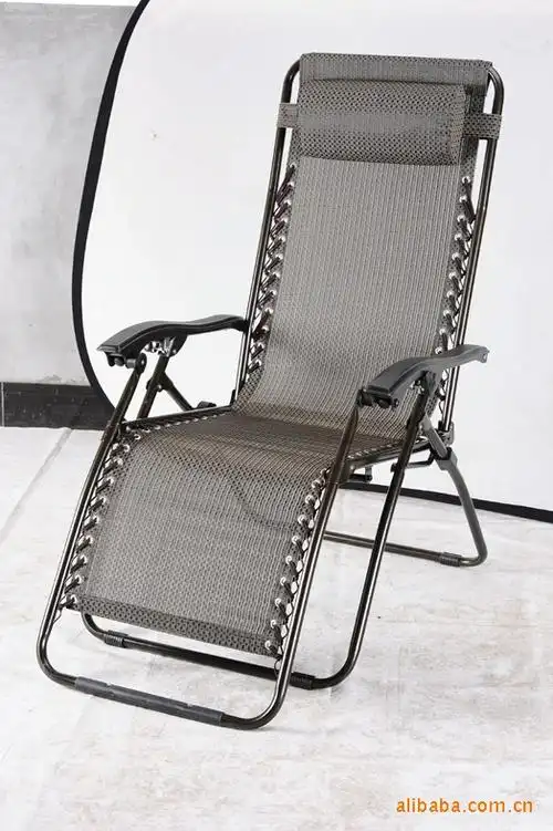 厂家供应 热销创虹午休躺椅 室内户外休闲椅 钢管折叠椅特价批发