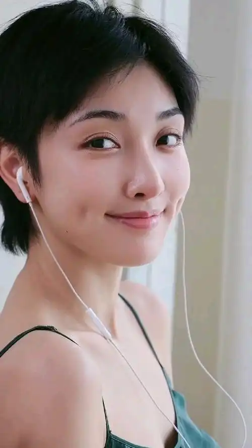 御姐风,酒窝美女酒,迷人的微笑