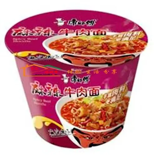 康师傅麻辣牛肉面112克