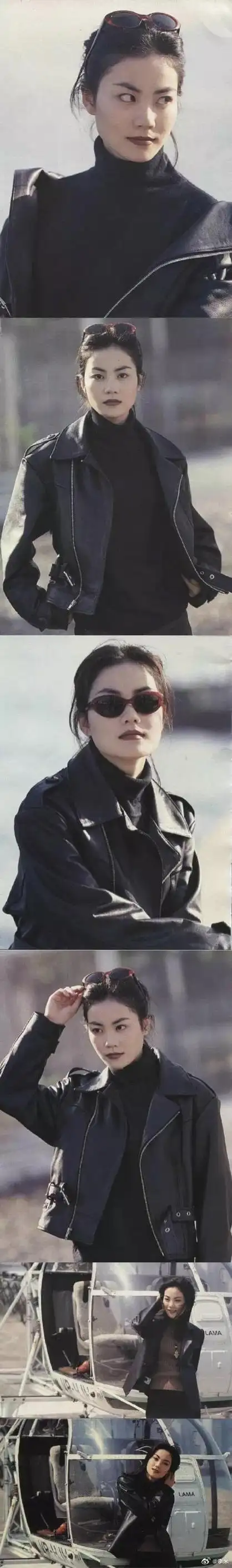 王菲早期写真集.