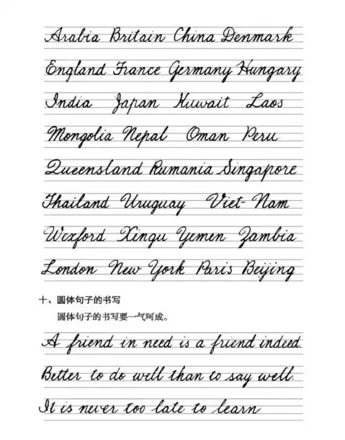 川普拒绝信上的签名火了 | 英文各种字体书写全指南