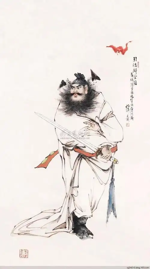 国画钟馗图像欣赏七