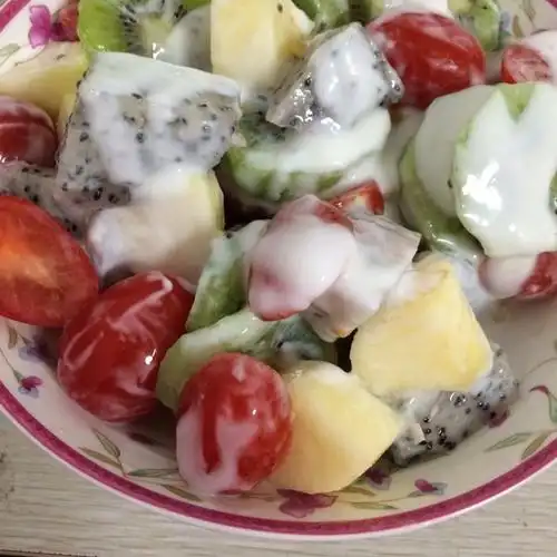 水果沙拉的做法和步骤图解-水果沙拉怎么做好吃的家常菜谱-菜谱大全