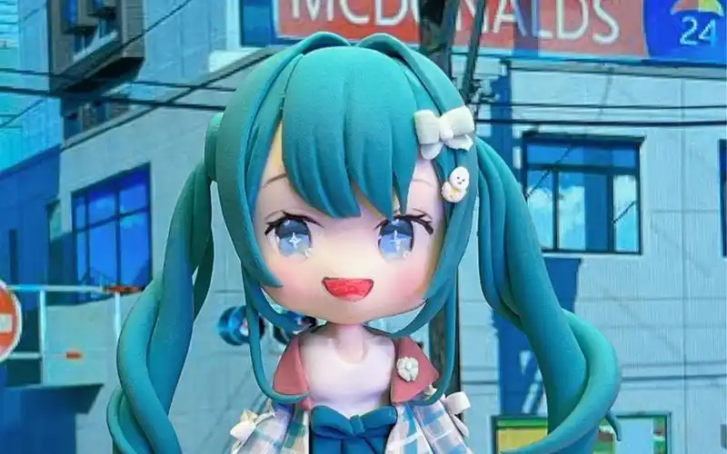 【超轻粘土教程】美少女初音