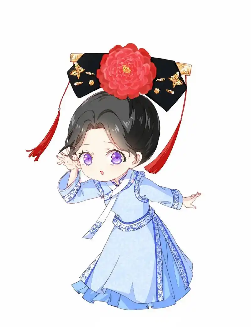 杨紫q版手绘 可以保存做头像哦#杨紫 #你是凭实力刷到的 # - 抖音