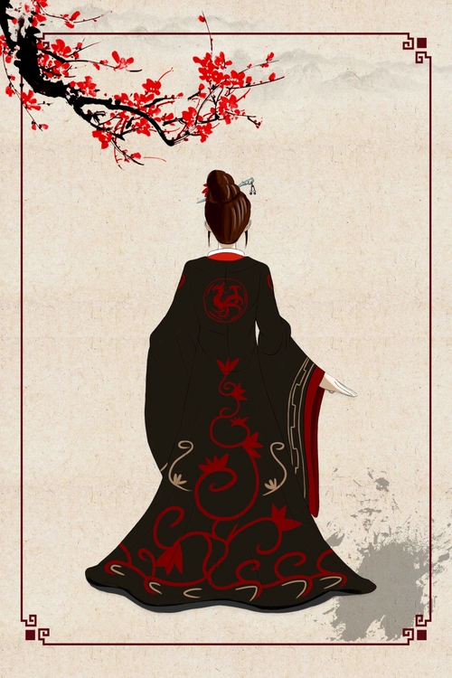 传统服装汉服宣传