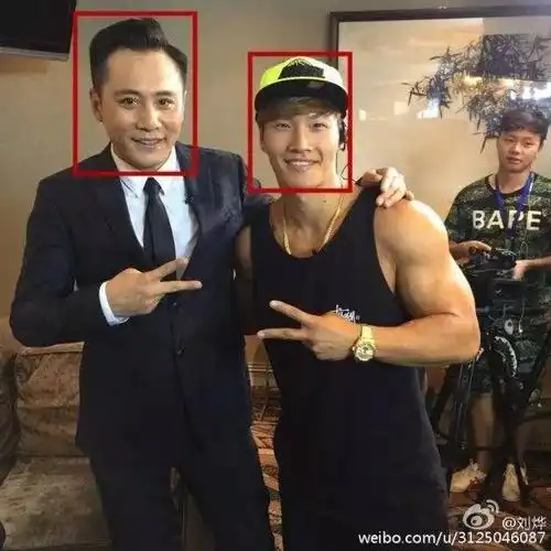 差不多身高的吴亦凡~试问头沉吗?