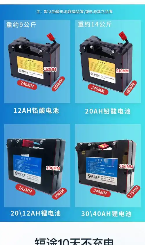 药店直售电动轮椅专用铅酸锂电池适用市场99电动轮椅超长续航20ah铅酸
