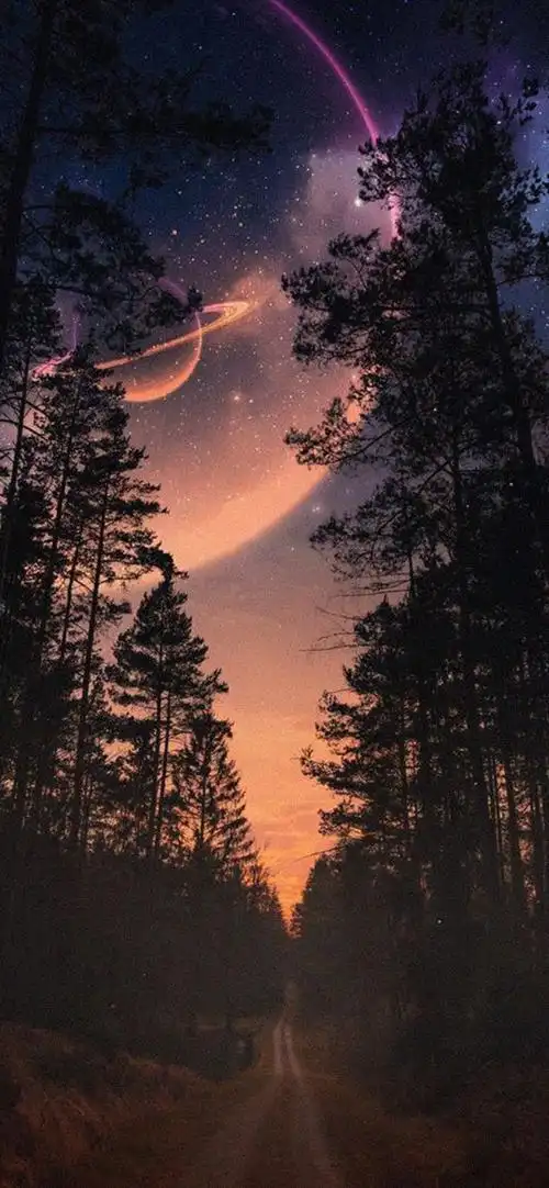 有哪些好看的关于星星月亮的壁纸