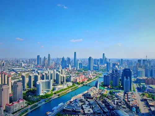 航拍天津照片100张 - 美篇